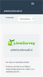 Mobile Screenshot of anketa.telovadi.si